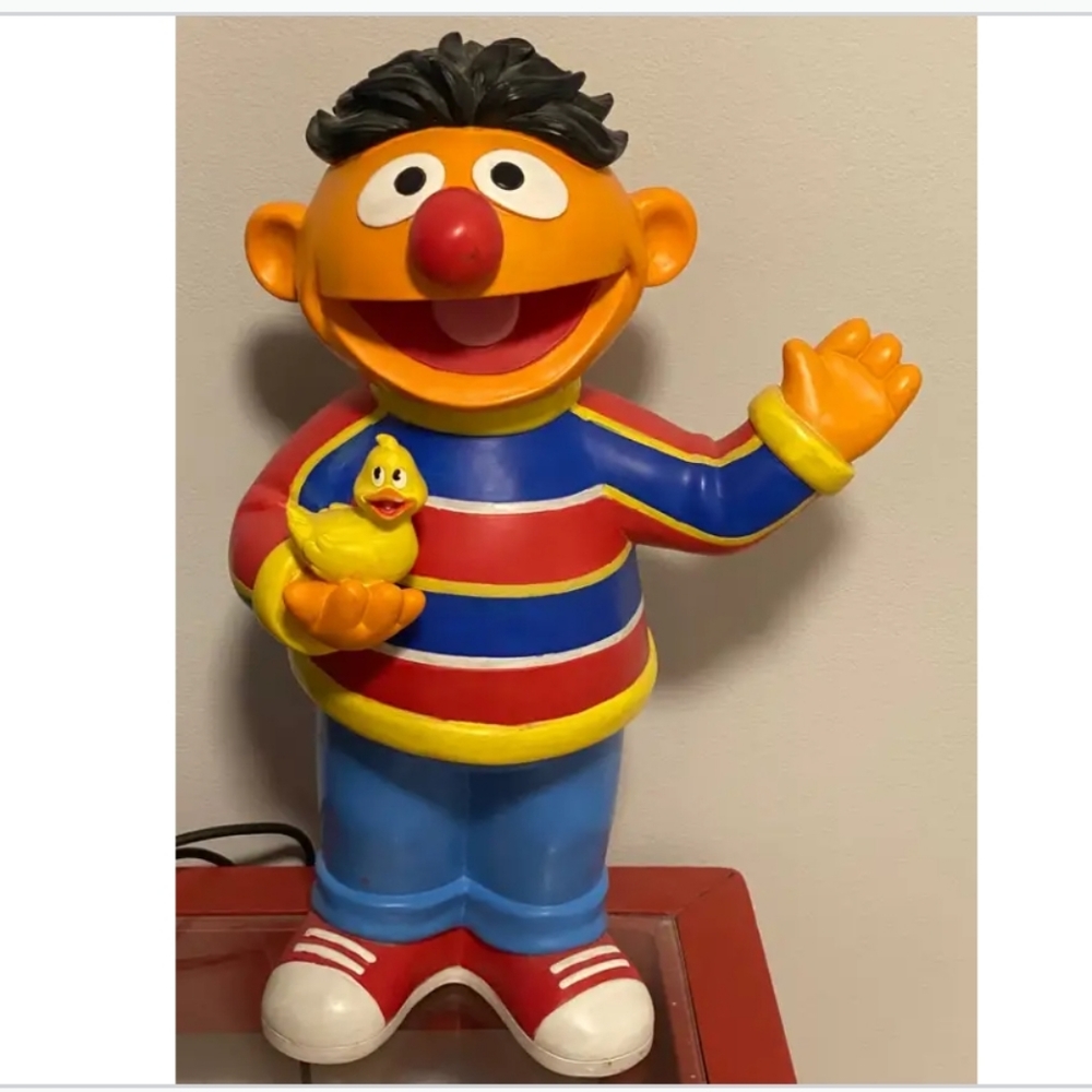 Sesame street Ernie resin garden statue